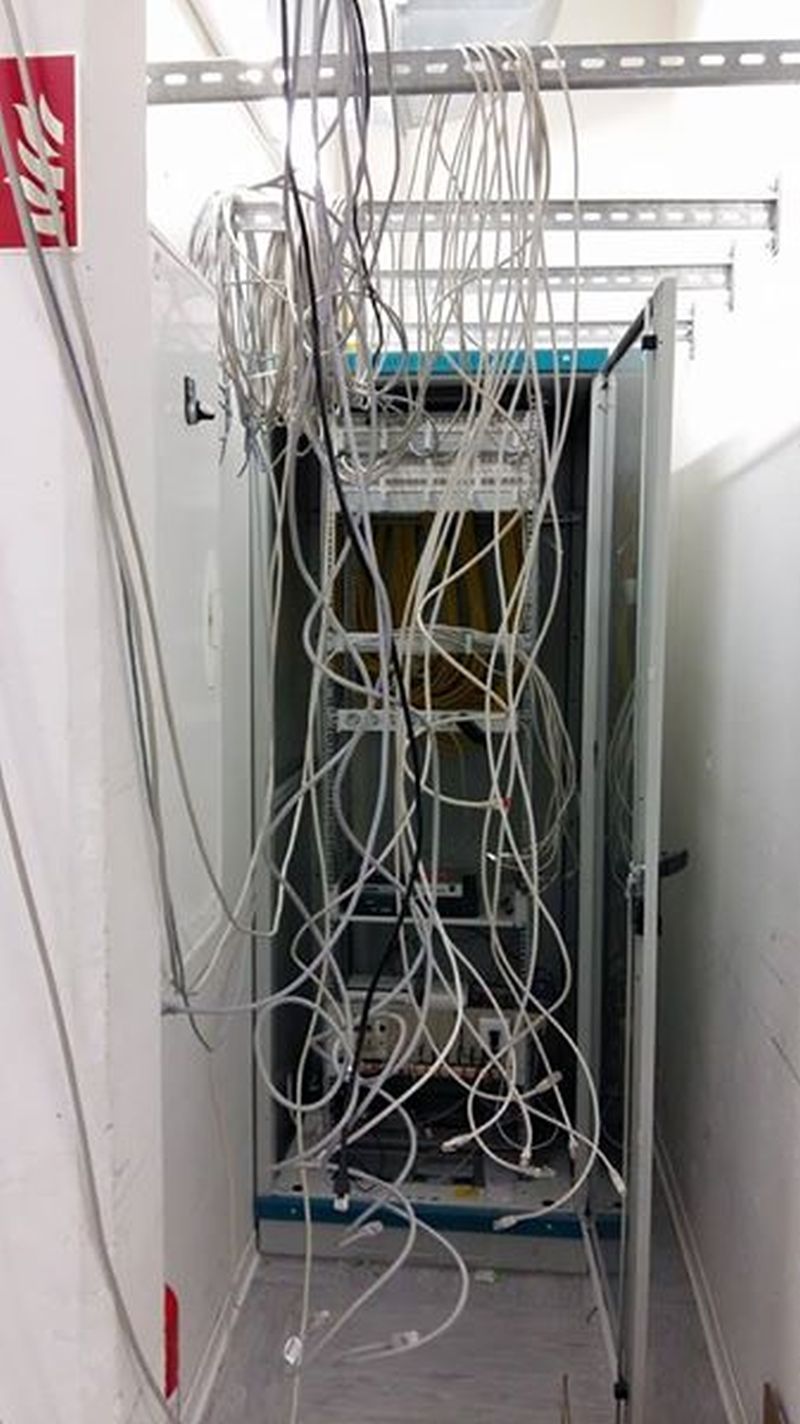 Server Verkabelung